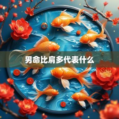 男命比肩多代表什么