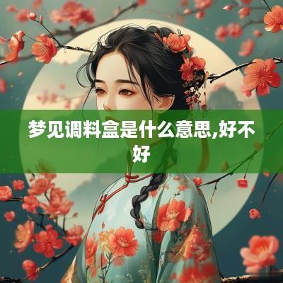 梦见调料盒是什么意思,好不好
