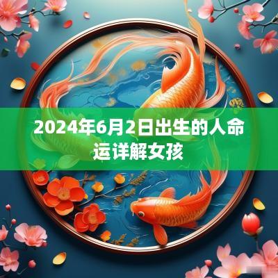2025年6月2日出生的人命运详解女孩