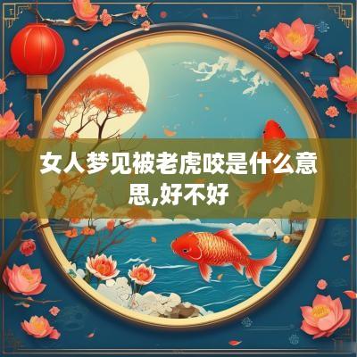 女人梦见被老虎咬是什么意思,好不好