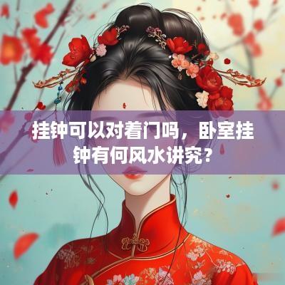 挂钟可以对着门吗，卧室挂钟有何风水讲究？
