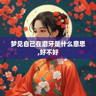 梦见自己在磨牙是什么意思,好不好