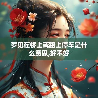 梦见在桥上或路上停车是什么意思,好不好