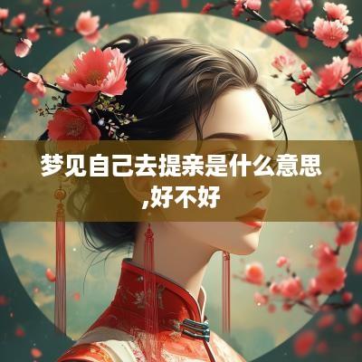 梦见自己去提亲是什么意思,好不好