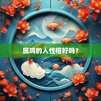 属鸡的人性格好吗？