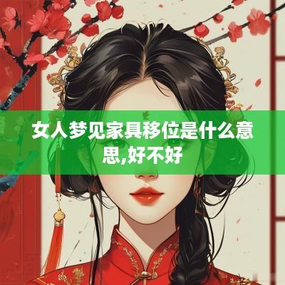 女人梦见家具移位是什么意思,好不好