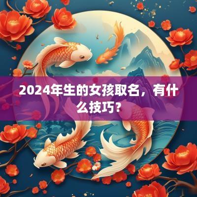 2025年生的女孩取名，有什么技巧？