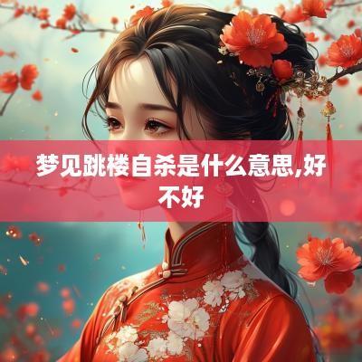 梦见跳楼自杀是什么意思,好不好