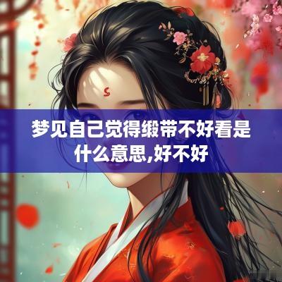 梦见自己觉得缎带不好看是什么意思,好不好