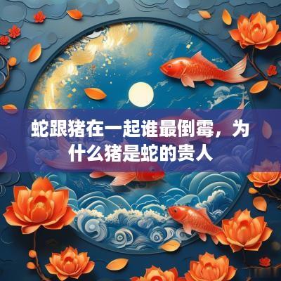 蛇跟猪在一起谁最倒霉，为什么猪是蛇的贵人