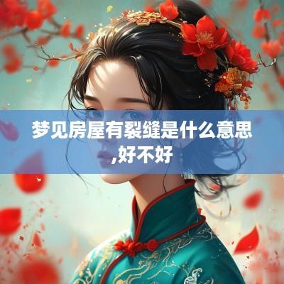梦见房屋有裂缝是什么意思,好不好