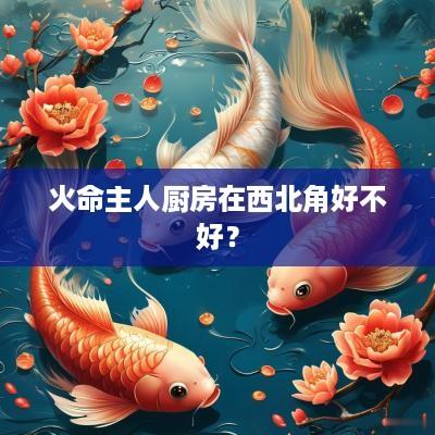 火命主人厨房在西北角好不好？