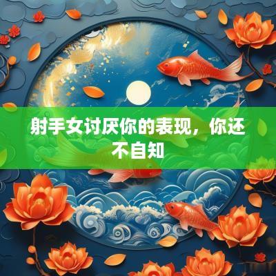 射手女讨厌你的表现，你还不自知