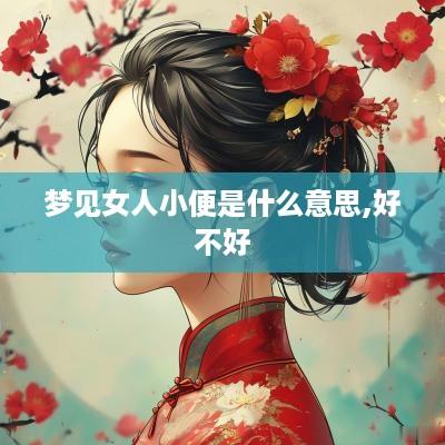 梦见女人小便是什么意思,好不好