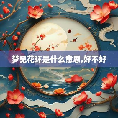 梦见花环是什么意思,好不好