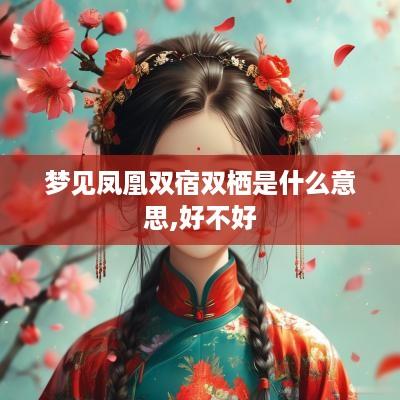 梦见凤凰双宿双栖是什么意思,好不好