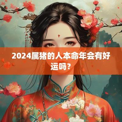 2025属猪的人本命年会有好运吗？