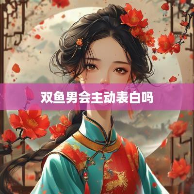 双鱼男会主动表白吗