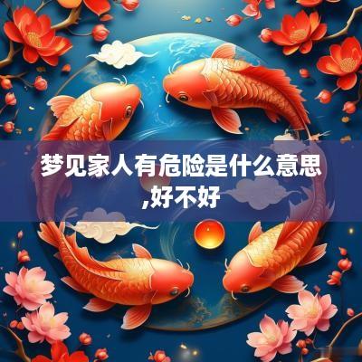 梦见家人有危险是什么意思,好不好
