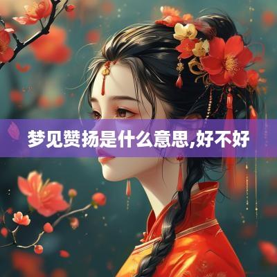 梦见赞扬是什么意思,好不好