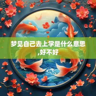 梦见自己去上学是什么意思,好不好