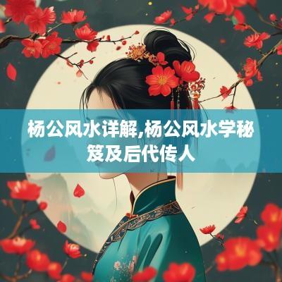 杨公风水详解,杨公风水学秘笈及后代传人