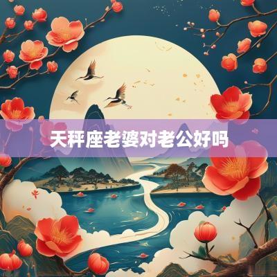 天秤座老婆对老公好吗