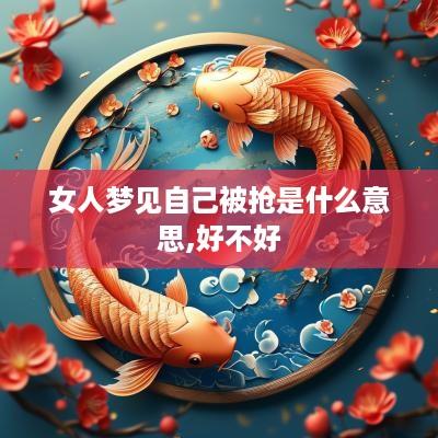 女人梦见自己被抢是什么意思,好不好