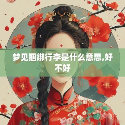 梦见捆绑行李是什么意思,好不好