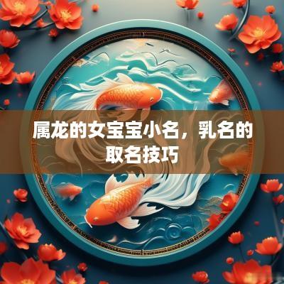 属龙的女宝宝小名，乳名的取名技巧
