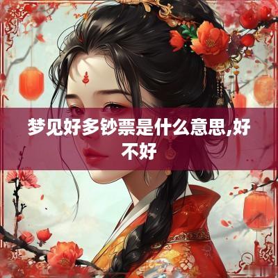 梦见好多钞票是什么意思,好不好