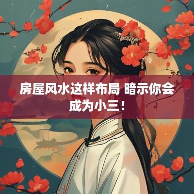 房屋风水这样布局 暗示你会成为小三！