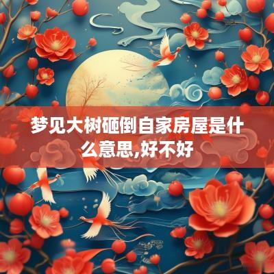 梦见大树砸倒自家房屋是什么意思,好不好