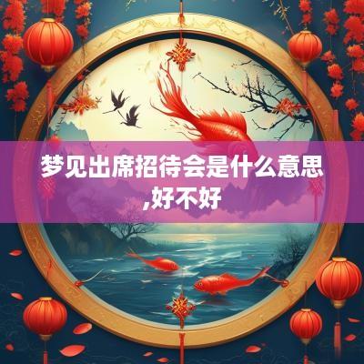 梦见出席招待会是什么意思,好不好