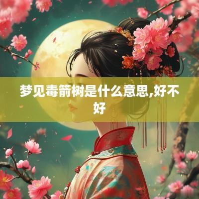 梦见毒箭树是什么意思,好不好