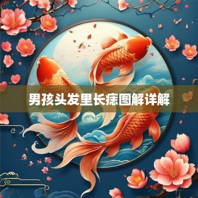 男孩头发里长痣图解详解