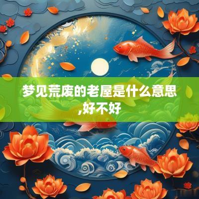 梦见荒废的老屋是什么意思,好不好