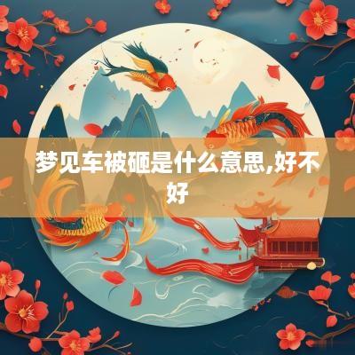 梦见车被砸是什么意思,好不好