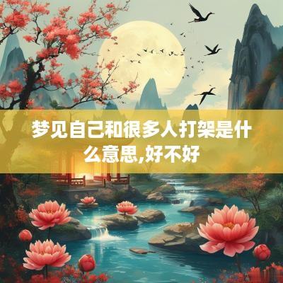 梦见自己和很多人打架是什么意思,好不好