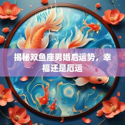 揭秘双鱼座男婚后运势，幸福还是厄运