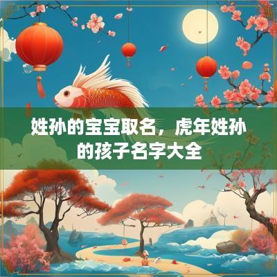 姓孙的宝宝取名，蛇年姓孙的孩子名字大全