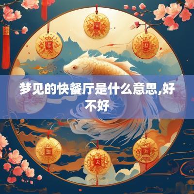 梦见的快餐厅是什么意思,好不好