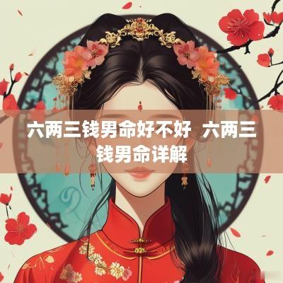 六两三钱男命好不好  六两三钱男命详解