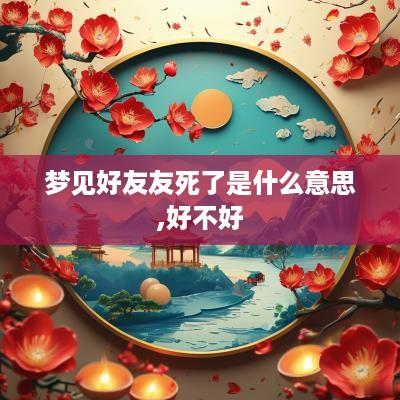 梦见好友友死了是什么意思,好不好