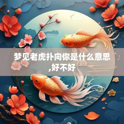 梦见老虎扑向你是什么意思,好不好