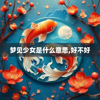 梦见少女是什么意思,好不好