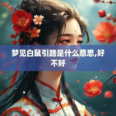 梦见白鼠引路是什么意思,好不好