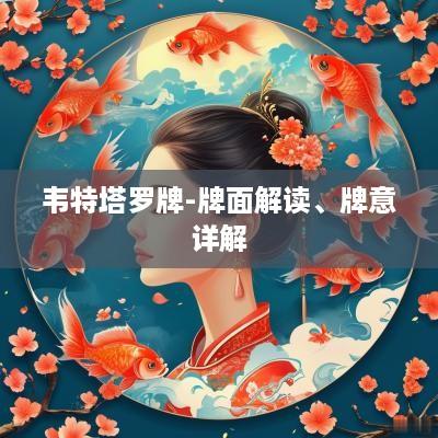 韦特塔罗牌-牌面解读、牌意详解