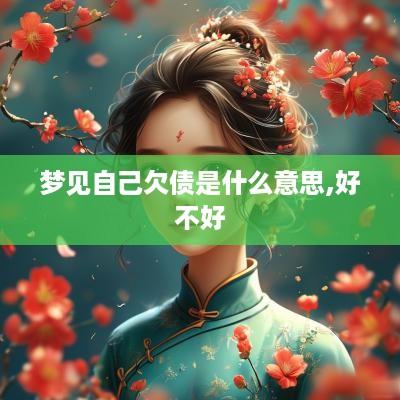 梦见自己欠债是什么意思,好不好