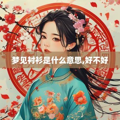 梦见衬衫是什么意思,好不好